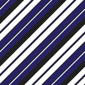 Blue Stripe seamless pattern background in diagonal style Illustrazione stock