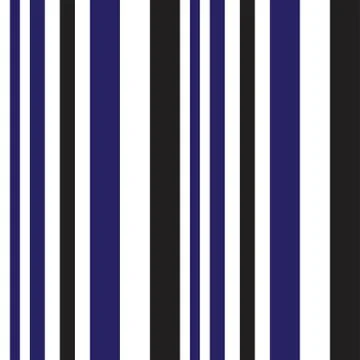 Blue Stripe seamless pattern background in vertical style Illustrazione stock