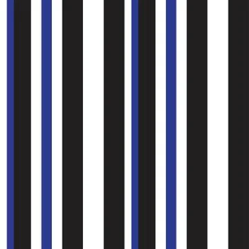 Blue Stripe seamless pattern background in vertical style Illustrazione stock