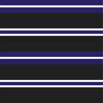 Blue Stripe seamless pattern background in horizontal style Illustrazione stock