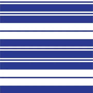 Blue Stripe seamless pattern background in horizontal style Illustrazione stock
