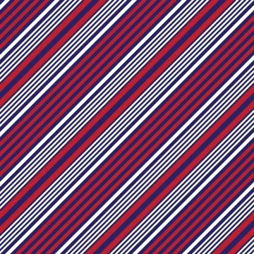 Blue Stripe seamless pattern background in diagonal style Stock Illustration
