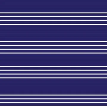 Blue Stripe seamless pattern background in horizontal style Stock Illustration