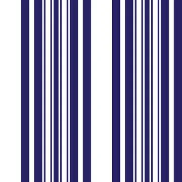Blue Stripe seamless pattern background in vertical style Illustrazione stock