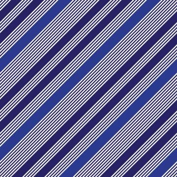 Blue Stripe seamless pattern background in diagonal style Illustrazione stock
