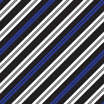 Blue Stripe seamless pattern background in diagonal style Illustrazione stock