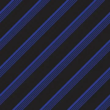Blue Stripe seamless pattern background in diagonal style 库存插图