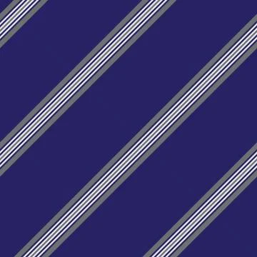 Blue Stripe seamless pattern background in diagonal style Illustrazione stock