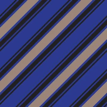 Blue Stripe seamless pattern background in diagonal style Stock Illustration