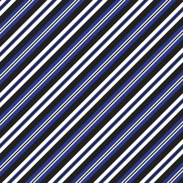Blue Stripe seamless pattern background in diagonal style Stock Illustration