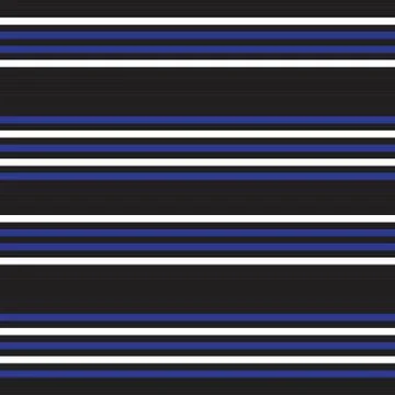 Blue Stripe seamless pattern background in horizontal style イラスト素材