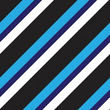 Blue Stripe seamless pattern background in diagonal style Illustrazione stock