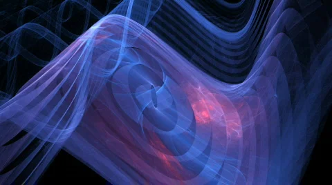 Blue stripe waves motion background d2798D Stock Footage 706066