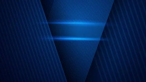 Blue striped abstract background in 4k video. 库存影片 147186225