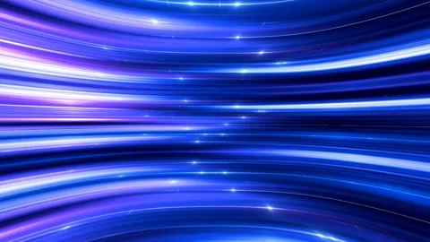 Blue Striped Arcs Stock Footage 171942331