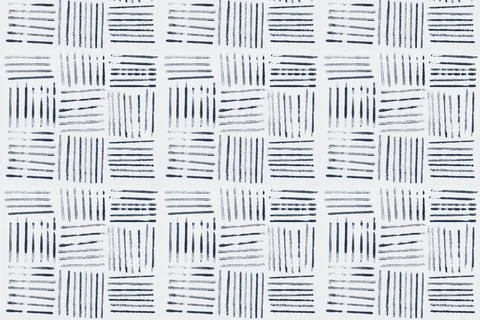 Blue striped pattern background block prints Stock Photos
