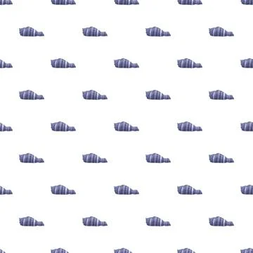 Blue striped seashell pattern creating abstract marine texture Illustrazione stock