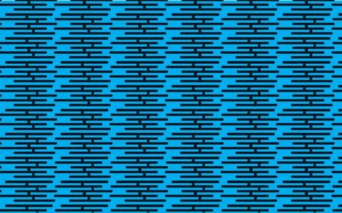 Blue Striped Tech Lines Pattern Vector Background Futuristic Digital Print Stockillustratie