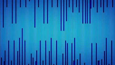 Blue striped texture background in technology concept. Computer data. 3d patt Foto stock