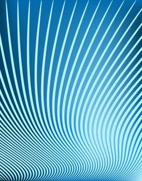 Blue stripes Illustrazione stock