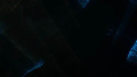 Blue Strobe Like Light In Black Studio Stock Footage 219284098