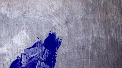 Blue strokes on silver background Stock Footage 161693494