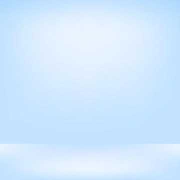 Blue studio backdrop Interior Stock Illustration