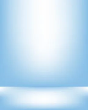 Blue studio backdrop Interior Stock Illustration