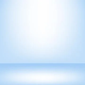 Blue studio backdrop Interior Stock Illustration