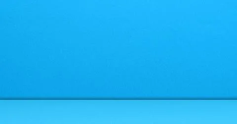 Blue Studio Bakcground Empty Room Minimal Kitchen Table Podium Bar Mockup Stock Illustration