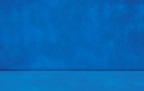 Blue Studio Bakcground Empty Room Minimal Kitchen Table Podium Bar Mockup Stock Photos