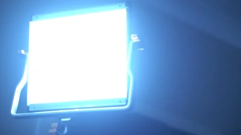 Blue Studio Light Stock Footage 170804481