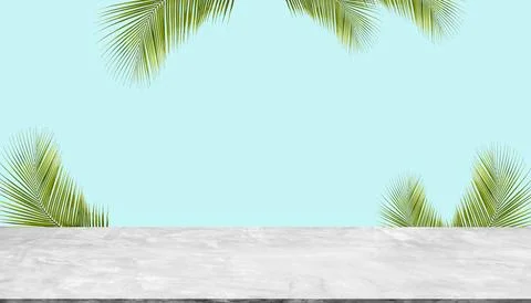 Blue Studio summerBakcground Empty Room Minimal Kitchen Table Podium Bar 스톡 사진