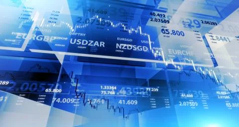 Blue stylish background. Stock Illustration