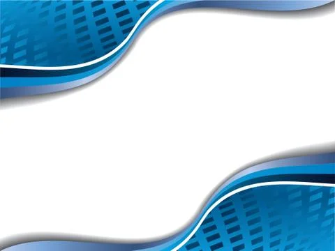 Blue stylish Stock Illustration