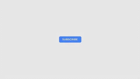 Blue Subscribe Button on Black Background for Online Engagement Stock Footage 336970558