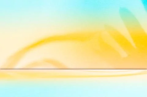 Blue Summer Background for Presentation Abstract Studio Cyan Template 스톡 사진