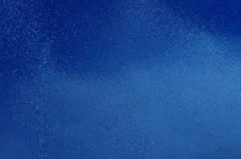 Blue summer raindrops falling Stock Photos