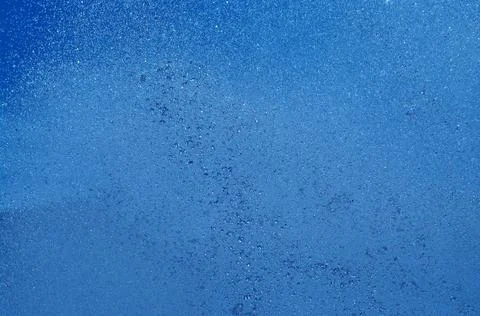 Blue summer raindrops falling Stock Photos