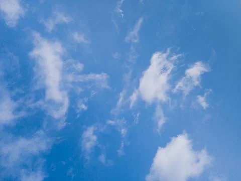 Blue summer sky Foto stock