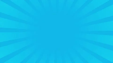 Blue Sun burst perfect looping animation background Stock Footage 238563953