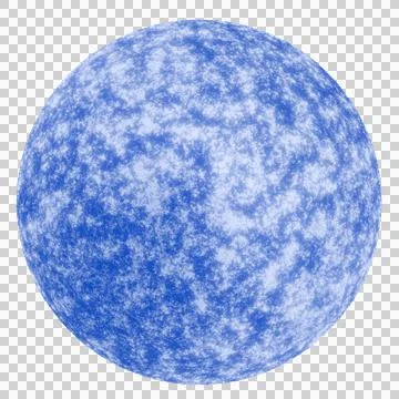 Blue sun Stock Illustration