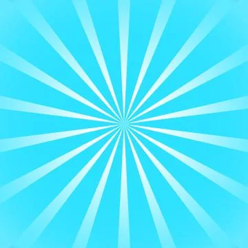 Blue sun ray background Stock Illustration