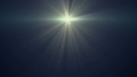Blue sun star rays lights optical lens flares shiny animation art background - Stock Footage 84925682