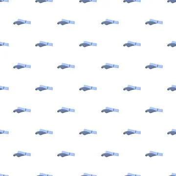 Blue sun visors seamless pattern for sportswear design Stock Illustration