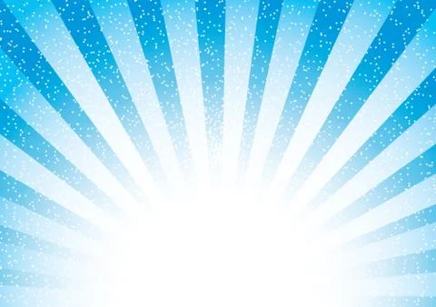 Blue sunburst abstract background, vector illustration Illustration