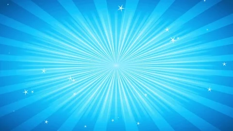 Blue sunburst background presenting 20 towards 50 percent reduction on special Stock Footage 132461800
