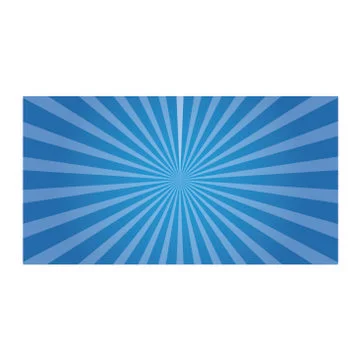 Blue Sunburst background Vector Graphics Stock Illustration