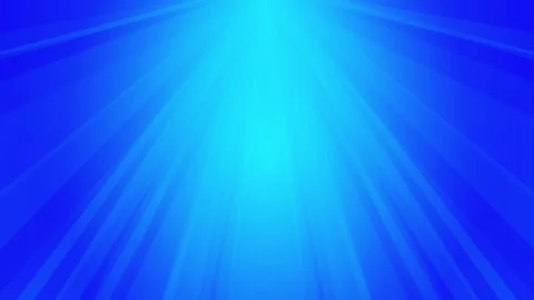 Blue sunburst motion background. 4K vibrant cyan rays animation for winter .. Video stock 327016416