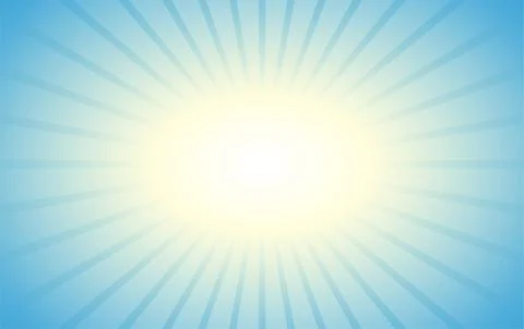 Blue sunlight striped background Stock Illustration